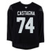 Тренировочный джерси Jonathan Castagna Utah Mammoth Fanatics Authentic Black from the 2024-25 NHL Season