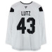 Тренировочный джерси Julian Lutz Utah Hockey Club Fanatics Authentic White from the 2024-25 NHL Season