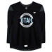 Тренировочный джерси Julian Lutz Utah Mammoth Fanatics Authentic Black from the 2024-25 NHL Season