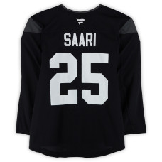 Тренировочный джерси Julius Saari Utah Mammoth Fanatics Authentic Black from the 2024-25 NHL Season Тренировочный джерси Julius Saari Utah Mammoth Fanatics Authentic Black from the 2024-25 NHL Season