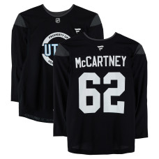 Тренировочный джерси Ben McCartney Utah Mammoth Fanatics Authentic Black from the 2024-25 NHL Season Тренировочный джерси Ben McCartney Utah Mammoth Fanatics Authentic Black from the 2024-25 NHL Season