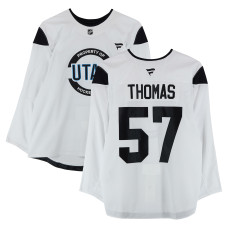 Тренировочный джерси Cal Thomas Utah Hockey Club Fanatics Authentic White from the 2024-25 NHL Season Тренировочный джерси Cal Thomas Utah Hockey Club Fanatics Authentic White from the 2024-25 NHL Season