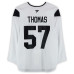 Тренировочный джерси Cal Thomas Utah Hockey Club Fanatics Authentic White from the 2024-25 NHL Season