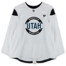 Тренировочный джерси Carsen Musser Utah Hockey Club Fanatics Authentic White from the 2024-25 NHL Season Тренировочный джерси Carsen Musser Utah Hockey Club Fanatics Authentic White from the 2024-25 NHL Season