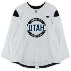 Тренировочный джерси Kyle Crnkovic Utah Mammoth Fanatics Authentic White from the 2024-25 NHL Season Тренировочный джерси Kyle Crnkovic Utah Mammoth Fanatics Authentic White from the 2024-25 NHL Season