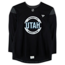 Тренировочный джерси Carsen Musser Utah Mammoth Fanatics Authentic Black from the 2024-25 NHL Season Тренировочный джерси Carsen Musser Utah Mammoth Fanatics Authentic Black from the 2024-25 NHL Season