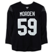 Тренировочный джерси Matthew Morden Utah Mammoth Fanatics Authentic Black from the 2024-25 NHL Season Тренировочный джерси Matthew Morden Utah Mammoth Fanatics Authentic Black from the 2024-25 NHL Season
