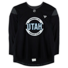 Тренировочный джерси Melker Thelin Utah Mammoth Fanatics Authentic Black from the 2024-25 NHL Season Тренировочный джерси Melker Thelin Utah Mammoth Fanatics Authentic Black from the 2024-25 NHL Season