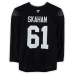 Тренировочный джерси Will Skahan Utah Mammoth Fanatics Authentic Black from the 2024-25 NHL Season