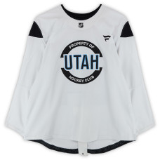 Тренировочный джерси Reggie Newman Utah Hockey Club Fanatics Authentic White from the 2024-25 NHL Season Тренировочный джерси Reggie Newman Utah Hockey Club Fanatics Authentic White from the 2024-25 NHL Season