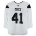 Тренировочный джерси Reid Dyck Utah Hockey Club Fanatics Authentic White from the 2024-25 NHL Season