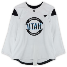 Тренировочный джерси Reid Dyck Utah Hockey Club Fanatics Authentic White from the 2024-25 NHL Season Тренировочный джерси Reid Dyck Utah Hockey Club Fanatics Authentic White from the 2024-25 NHL Season