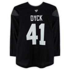 Тренировочный джерси Reid Dyck Utah Mammoth Fanatics Authentic Black from the 2024-25 NHL Season Тренировочный джерси Reid Dyck Utah Mammoth Fanatics Authentic Black from the 2024-25 NHL Season