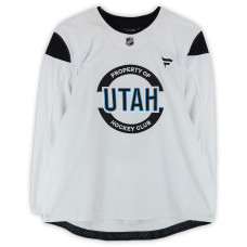 Тренировочный джерси Robbie Russo Utah Hockey Club Fanatics Authentic White from the 2024-25 NHL Season Тренировочный джерси Robbie Russo Utah Hockey Club Fanatics Authentic White from the 2024-25 NHL Season