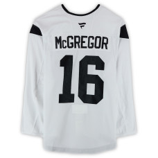 Тренировочный джерси Ryan McGregor Utah Mammoth Fanatics Authentic White from the 2024-25 NHL Season Тренировочный джерси Ryan McGregor Utah Mammoth Fanatics Authentic White from the 2024-25 NHL Season
