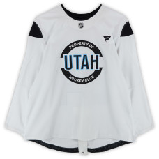 Тренировочный джерси Ryan McGregor Utah Mammoth Fanatics Authentic White from the 2024-25 NHL Season Тренировочный джерси Ryan McGregor Utah Mammoth Fanatics Authentic White from the 2024-25 NHL Season