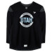 Тренировочный джерси Dylan Wells Utah Mammoth Fanatics Authentic Black from the 2024-25 NHL Season