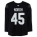 Тренировочный джерси Noel Nordh Utah Mammoth Fanatics Authentic Black from the 2024-25 NHL Season