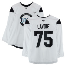 Тренировочный джерси Tomas Lavoie Utah Mammoth Fanatics Authentic White from the 2024-25 NHL Season Тренировочный джерси Tomas Lavoie Utah Mammoth Fanatics Authentic White from the 2024-25 NHL Season