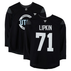 Тренировочный джерси Sam Lipkin Utah Mammoth Fanatics Authentic Black from the 2024-25 NHL Season Тренировочный джерси Sam Lipkin Utah Mammoth Fanatics Authentic Black from the 2024-25 NHL Season