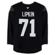 Тренировочный джерси Sam Lipkin Utah Mammoth Fanatics Authentic Black from the 2024-25 NHL Season Тренировочный джерси Sam Lipkin Utah Mammoth Fanatics Authentic Black from the 2024-25 NHL Season