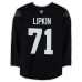 Тренировочный джерси Sam Lipkin Utah Mammoth Fanatics Authentic Black from the 2024-25 NHL Season