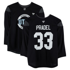 Тренировочный джерси Michal Pradel Utah Mammoth Fanatics Authentic Black from the 2024-25 NHL Season Тренировочный джерси Michal Pradel Utah Mammoth Fanatics Authentic Black from the 2024-25 NHL Season