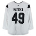 Тренировочный джерси Miko Matikka Utah Hockey Club Fanatics Authentic White from the 2024-25 NHL Season
