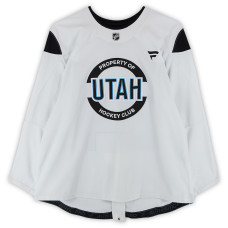 Тренировочный джерси Miko Matikka Utah Hockey Club Fanatics Authentic White from the 2024-25 NHL Season Тренировочный джерси Miko Matikka Utah Hockey Club Fanatics Authentic White from the 2024-25 NHL Season