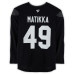 Тренировочный джерси Miko Matikka Utah Mammoth Fanatics Authentic Black from the 2024-25 NHL Season