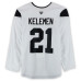 Тренировочный джерси Miloš Kelemen Utah Mammoth Fanatics Authentic White from the 2024-25 NHL Season