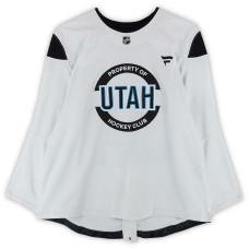 Тренировочный джерси Samu Bau Utah Hockey Club Fanatics Authentic White from the 2024-25 NHL Season Тренировочный джерси Samu Bau Utah Hockey Club Fanatics Authentic White from the 2024-25 NHL Season
