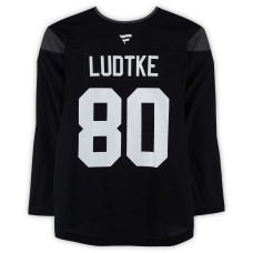 Тренировочный джерси Tanner Ludtke Utah Mammoth Fanatics Authentic Black from the 2024-25 NHL Season Тренировочный джерси Tanner Ludtke Utah Mammoth Fanatics Authentic Black from the 2024-25 NHL Season