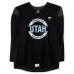Тренировочный джерси Tanner Ludtke Utah Mammoth Fanatics Authentic Black from the 2024-25 NHL Season