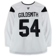 Тренировочный джерси Terrell Goldsmith Utah Hockey Club Fanatics Authentic White from the 2024-25 NHL Season Тренировочный джерси Terrell Goldsmith Utah Hockey Club Fanatics Authentic White from the 2024-25 NHL Season