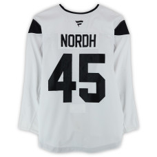 Тренировочный джерси Noel Nordh Utah Hockey Club Fanatics Authentic White from the 2024-25 NHL Season Тренировочный джерси Noel Nordh Utah Hockey Club Fanatics Authentic White from the 2024-25 NHL Season