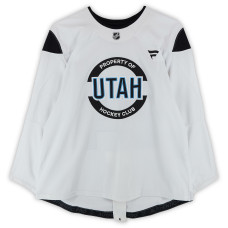 Тренировочный джерси Noel Nordh Utah Hockey Club Fanatics Authentic White from the 2024-25 NHL Season Тренировочный джерси Noel Nordh Utah Hockey Club Fanatics Authentic White from the 2024-25 NHL Season