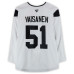 Тренировочный джерси Veeti Vaisanen Utah Hockey Club Fanatics Authentic White from the 2024-25 NHL Season