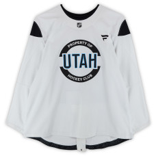 Тренировочный джерси Veeti Vaisanen Utah Hockey Club Fanatics Authentic White from the 2024-25 NHL Season Тренировочный джерси Veeti Vaisanen Utah Hockey Club Fanatics Authentic White from the 2024-25 NHL Season
