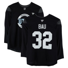 Тренировочный джерси Samu Bau Utah Mammoth Fanatics Authentic Black from the 2024-25 NHL Season Тренировочный джерси Samu Bau Utah Mammoth Fanatics Authentic Black from the 2024-25 NHL Season