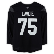 Тренировочный джерси Tomas Lavoie Utah Mammoth Fanatics Authentic Black from the 2024-25 NHL Season Тренировочный джерси Tomas Lavoie Utah Mammoth Fanatics Authentic Black from the 2024-25 NHL Season