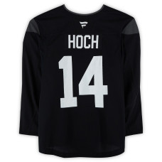 Тренировочный джерси Stepan Hoch Utah Mammoth Fanatics Authentic Black from the 2024-25 NHL Season Тренировочный джерси Stepan Hoch Utah Mammoth Fanatics Authentic Black from the 2024-25 NHL Season