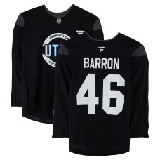 Тренировочный джерси Travis Barron Utah Mammoth Fanatics Authentic Black from the 2024-25 NHL Season Тренировочный джерси Travis Barron Utah Mammoth Fanatics Authentic Black from the 2024-25 NHL Season