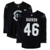 Тренировочный джерси Travis Barron Utah Mammoth Fanatics Authentic Black from the 2024-25 NHL Season
