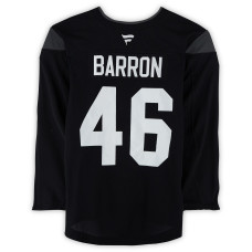 Тренировочный джерси Travis Barron Utah Mammoth Fanatics Authentic Black from the 2024-25 NHL Season Тренировочный джерси Travis Barron Utah Mammoth Fanatics Authentic Black from the 2024-25 NHL Season