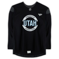 Тренировочный джерси Travis Barron Utah Mammoth Fanatics Authentic Black from the 2024-25 NHL Season Тренировочный джерси Travis Barron Utah Mammoth Fanatics Authentic Black from the 2024-25 NHL Season