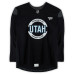 Тренировочный джерси Travis Barron Utah Mammoth Fanatics Authentic Black from the 2024-25 NHL Season