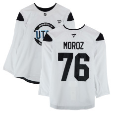 Тренировочный джерси Vadim Moroz Utah Mammoth Fanatics Authentic White from the 2024-25 NHL Season Тренировочный джерси Vadim Moroz Utah Mammoth Fanatics Authentic White from the 2024-25 NHL Season