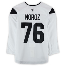 Тренировочный джерси Vadim Moroz Utah Mammoth Fanatics Authentic White from the 2024-25 NHL Season Тренировочный джерси Vadim Moroz Utah Mammoth Fanatics Authentic White from the 2024-25 NHL Season