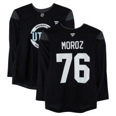 Тренировочный джерси Vadim Moroz Utah Mammoth Fanatics Authentic Black from the 2024-25 NHL Season Тренировочный джерси Vadim Moroz Utah Mammoth Fanatics Authentic Black from the 2024-25 NHL Season
